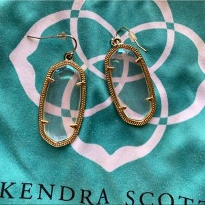 Kendra Scott Clear Earrings